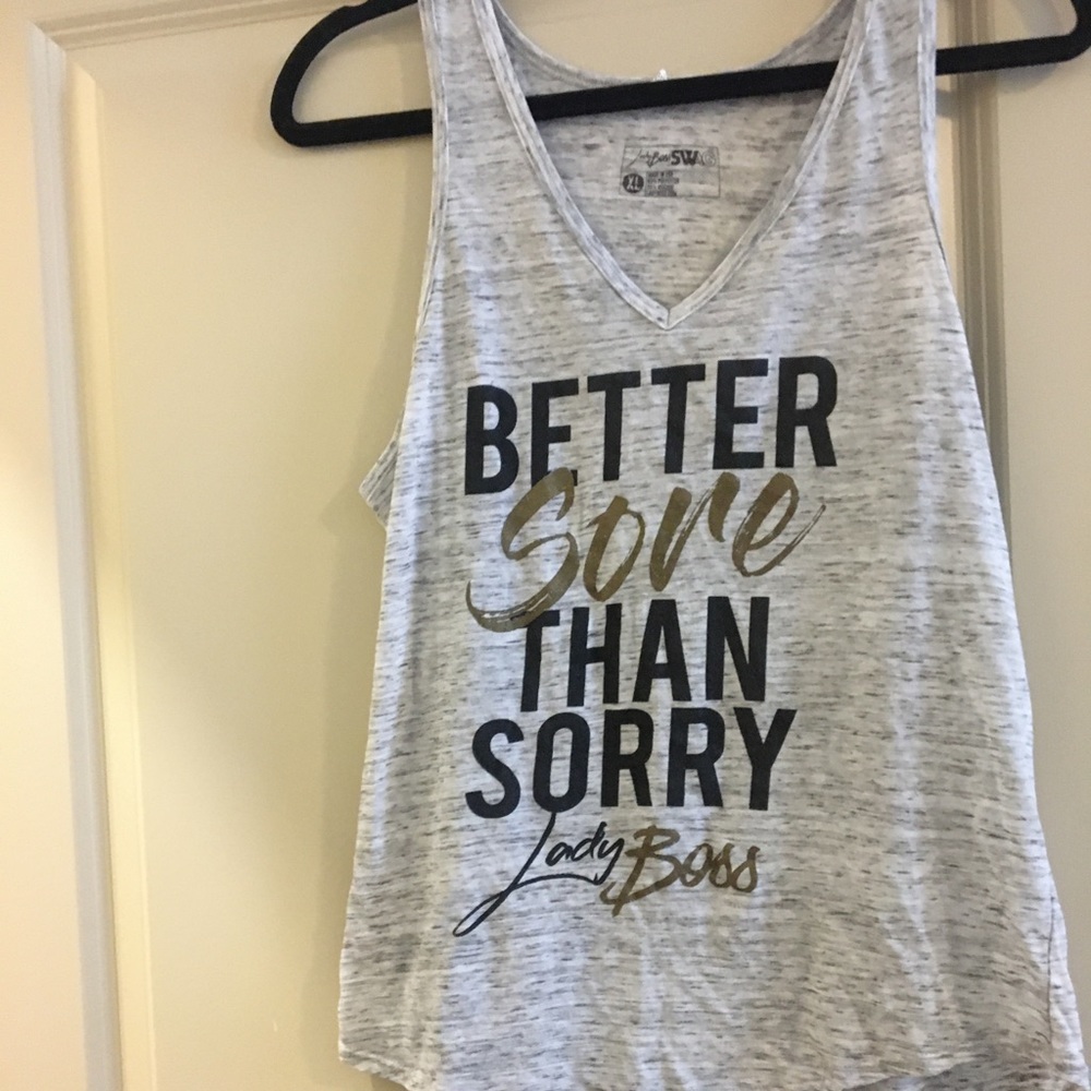 Graphic tank top